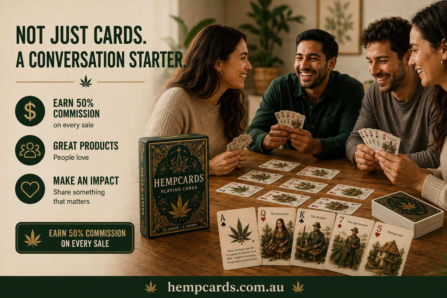 Not just cards, a conversation starter