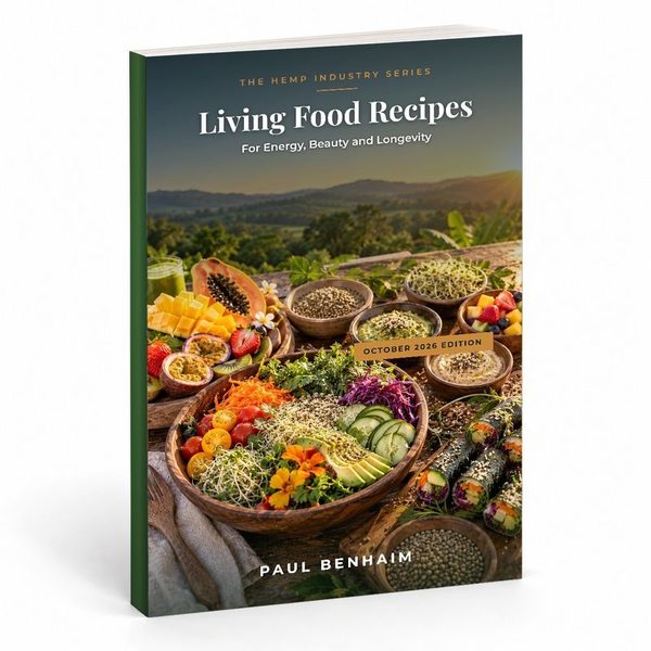 Living Food Recipes by Paul Benhaim, October 2026 edition