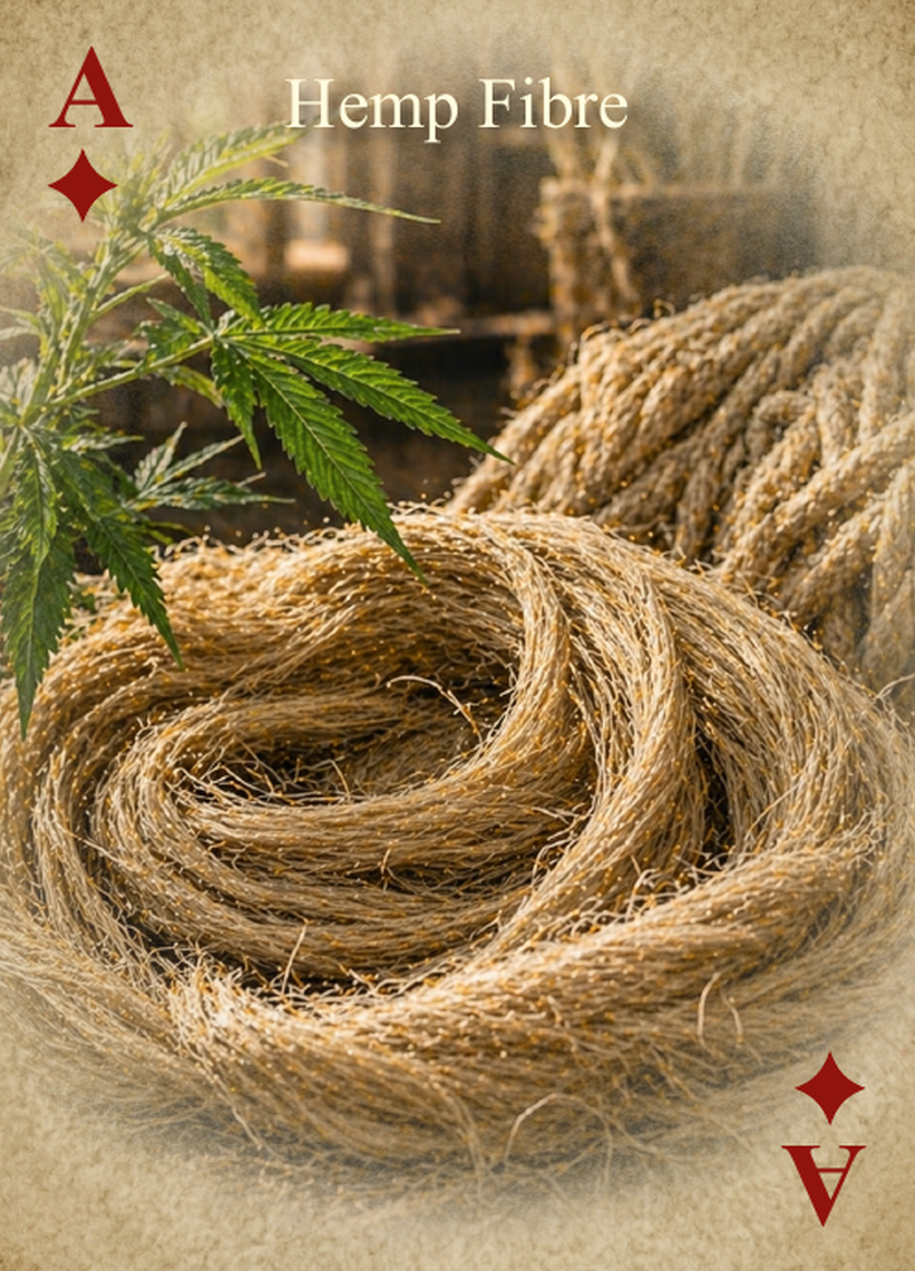 Ace of Diamonds, Hemp Fibre