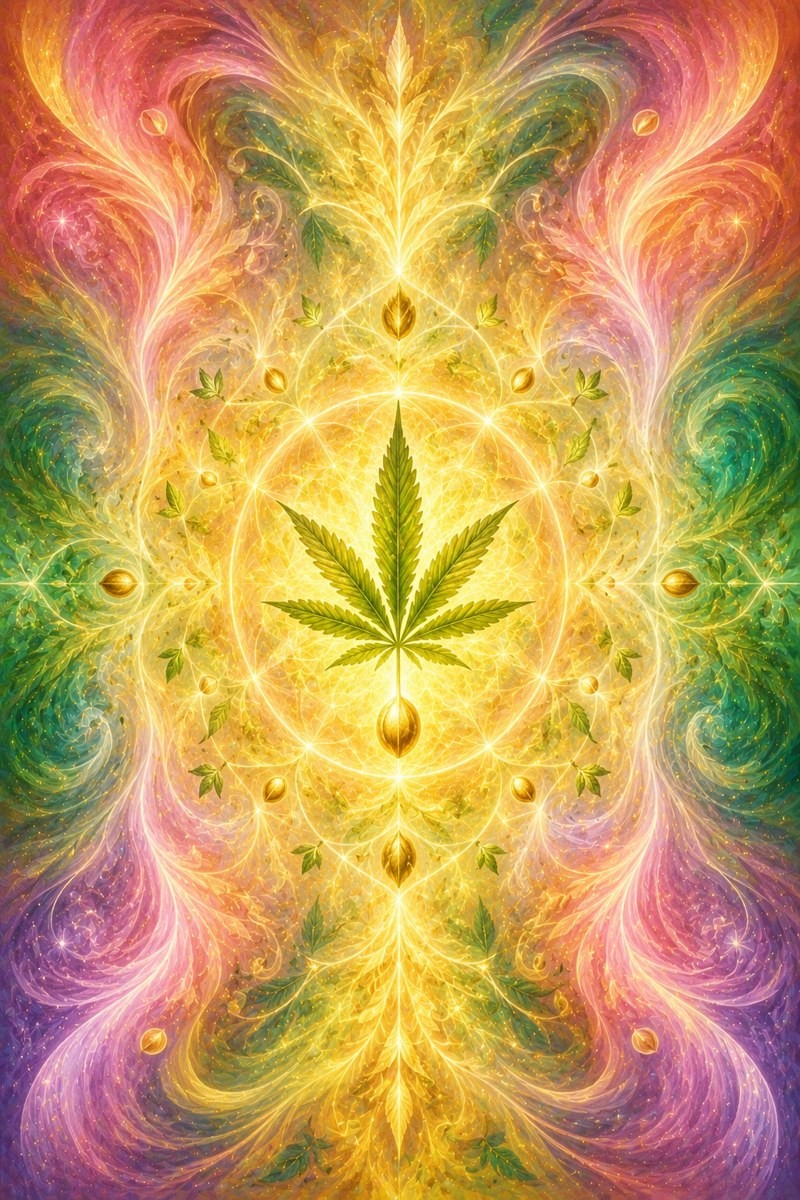 Sacred Seed Oracle card back